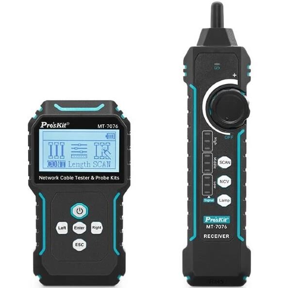 Proskit MT-7076 LCD Network Kablo Test Cihazı