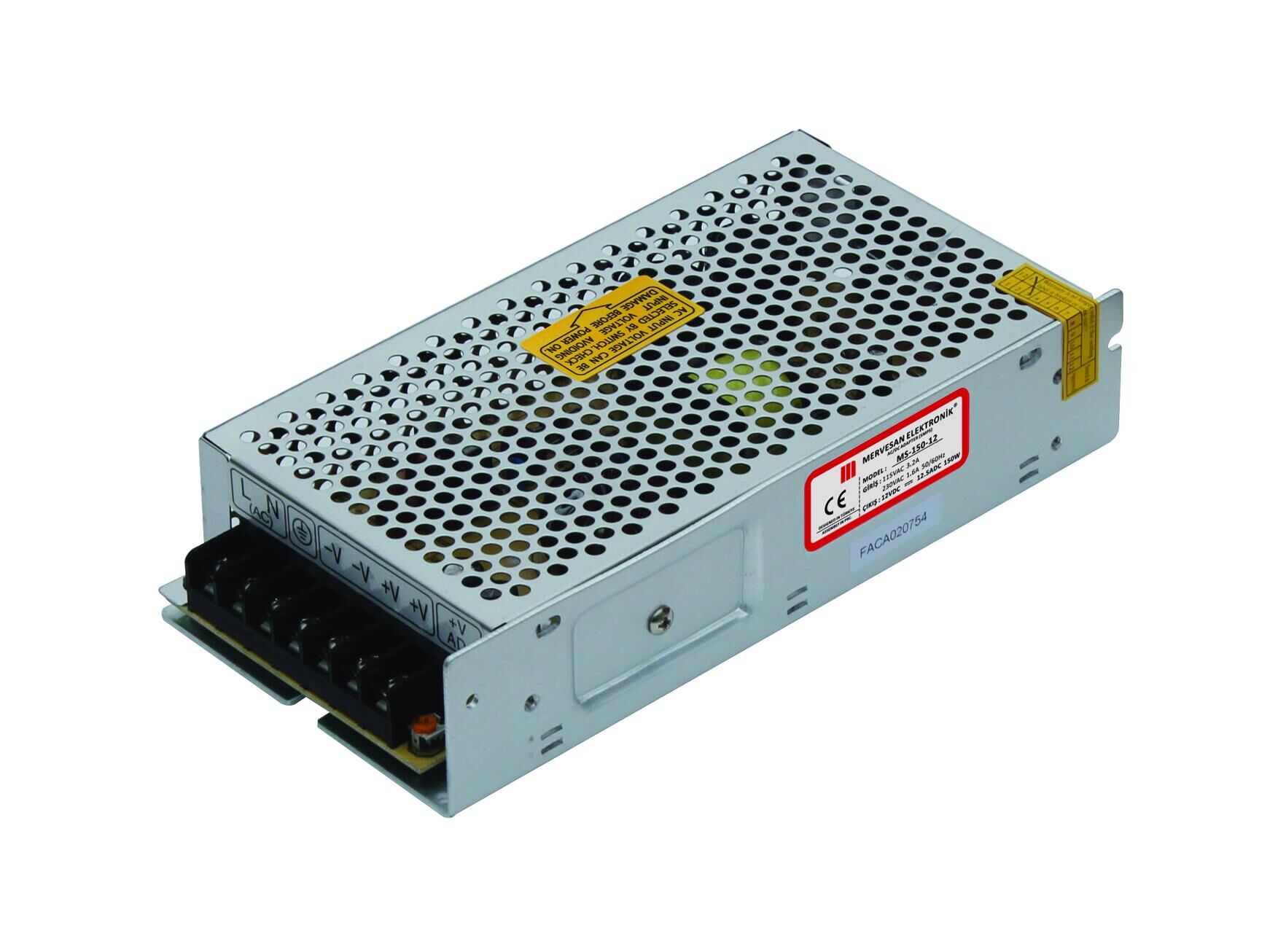 MT-150-5 5 Volt 30 Amper SMPS Metal Kasa Adaptör/MS-150-5