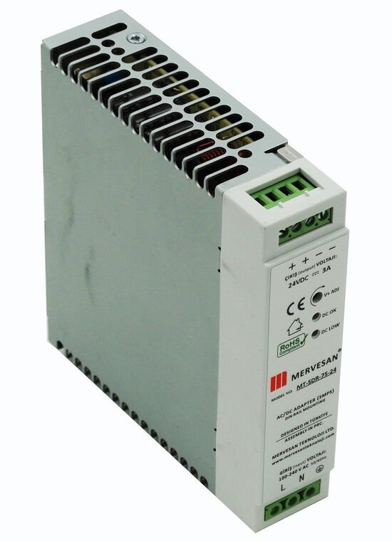 MT-SDR-120-12 Slım Ray Montajı AC/DC - MS-SDR-120-12