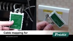 Proskit Mt-7058 Mini Lan Kablo Tester