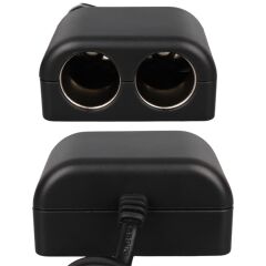 Olesson 1526 12-24V Tek USB Girişli 120W 80 CM Kablolu 3'LÜ Araç Çakmak Çoklayıcı