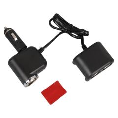 Olesson 1526 12-24V Tek USB Girişli 120W 80 CM Kablolu 3'LÜ Araç Çakmak Çoklayıcı
