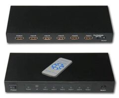 Hdmi Çoklayıcı Switch Splitter 5X1 Kumandalı