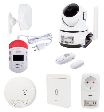 Powermaster PM-19465 Wifi Kameralı Smart Home Akıllı Ev Otomasyon Güvenlik Sistemi