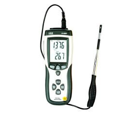 CEM DT-8880 Teleskobik Problu Kızgın Tel Hava Hızı, Debisi ve Sıcaklık Ölçer