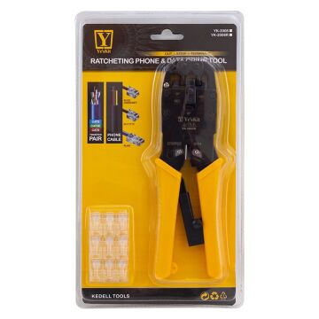 Powermaster YesKit YK-2008R RJ11-RJ12-RJ22-RJ45 Sıkma Pensesi