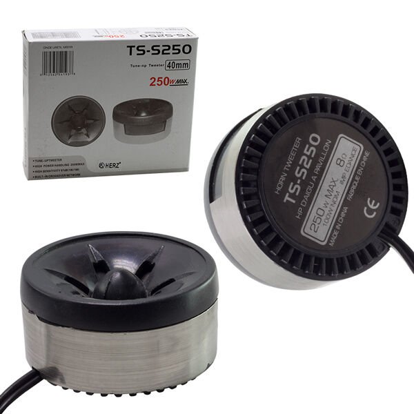 MagicVoice MV-250 TS-S250 40mm 350 Watt Tweeter 8 Ohm (2'li Paket)
