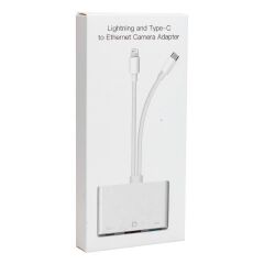 Powermaster Lightning / Type-C Kamera Çevirici  PM-5725