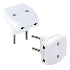 10 Adet DE-PA 11106 3'lü Üçlü Topraksız T Fiş Çoğaltıcı