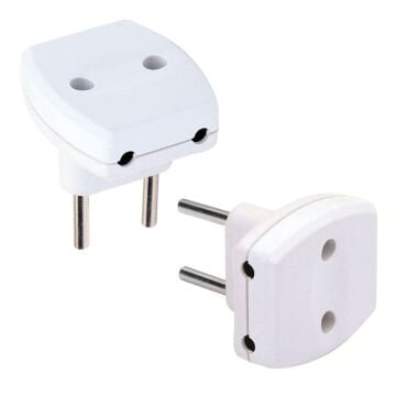 10 Adet DE-PA 11106 3'lü Üçlü Topraksız T Fiş Çoğaltıcı