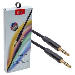 Powermaster PM-3773 3.5 Mm Erkek/Erkek Siyah 1.1 Metre Stereo Aux Kablo