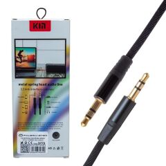 Powermaster PM-3773 3.5 Mm Erkek/Erkek Siyah 1.1 Metre Stereo Aux Kablo