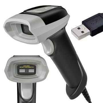 Tiwox VS-331 USB 1D CCD El Tipi USB Kablolu Barkod Okuyucu