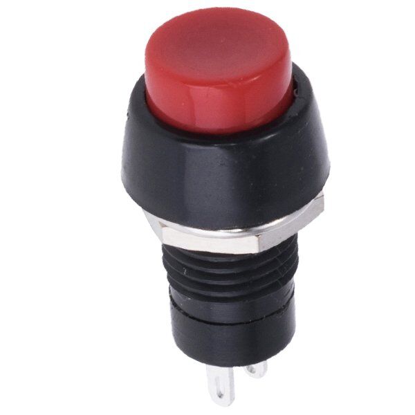 YUVARLAK ANAHTARLI KALICILI 10MM PLASTİK BUTON IC-190 (10 ADET)