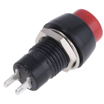 YUVARLAK ANAHTARLI KALICILI 10MM PLASTİK BUTON IC-190 (10 ADET)