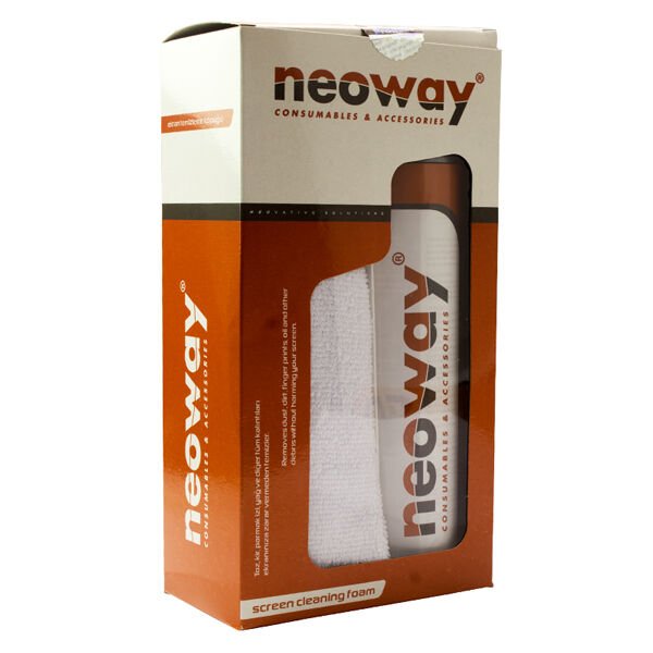 NEOWAY EKRAN TEMİZLEME SETİ 500 ML (KÖPÜK + BEZ)   *  DİGİWORLD