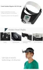Proskit MA-016 Kafa Büyüteci