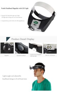 Proskit MA-016 Kafa Büyüteci