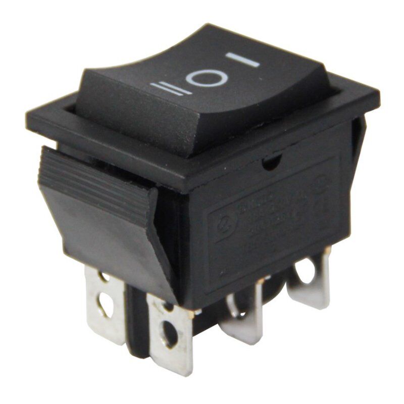 GENİŞ IŞIKSIZ YAYLI ANAHTAR (MOM-OFF-MOM) IC-110 (10 ADET)