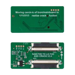 Lcd Panel Flexi Repair Kart Hd Fpc To Lvds Sam Fhd İn To Lg Fhd Out QK0812B