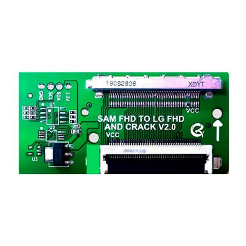 Lcd Panel Flexi Repair Kart Hd Fpc To Lvds Sam Fhd İn To Lg Fhd Out QK0812B