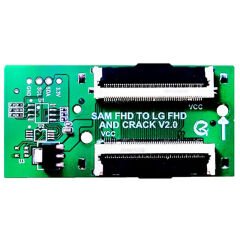 Lcd Panel Flexi Repair Kart Hd Fpc To Fpc Sam Fhd İn To Lg Fhd Out QK0812C