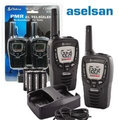 Aselsan MT-690 Vpt El Telsizi Pil Şarj Dahil İkili Set