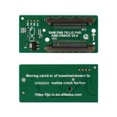 LCD Panel Flexi Repair Kart HD LVDS To FPC Sam FHD To LG FHD Crack v2.0 QK0812D