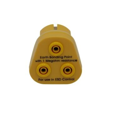 Topraklama Terminal Fişi  3 x Banana 50x 50x 38 mm