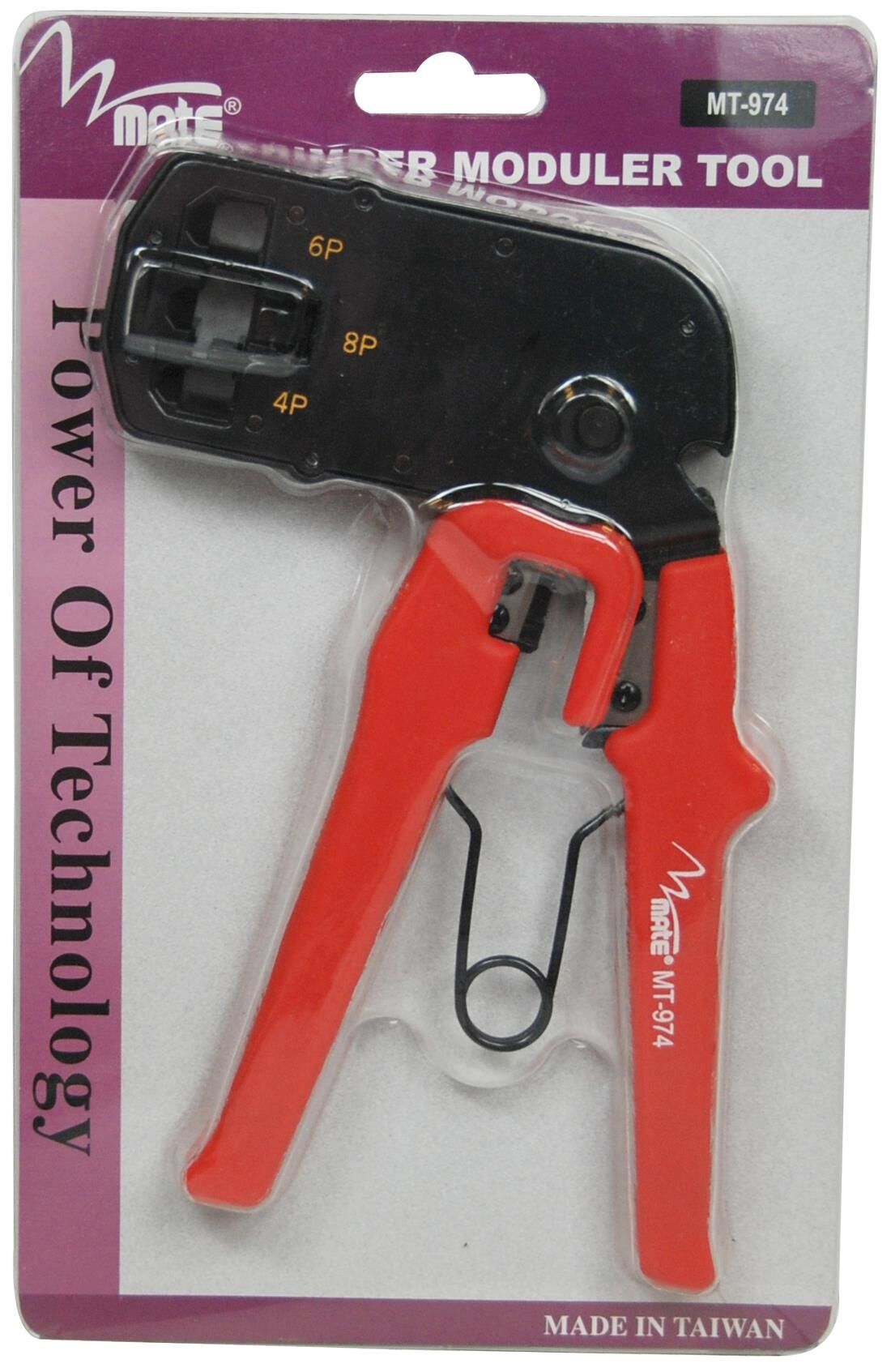 Mate MT-974 RJ45/RJ12 Ethernet Çakma Pensesi