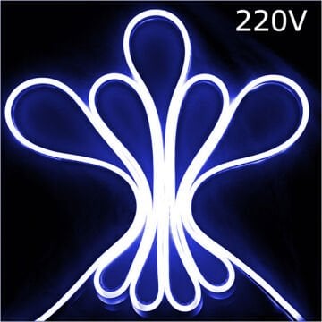 10 Metre Mavi Hortum Led 220 Volt Powermaster