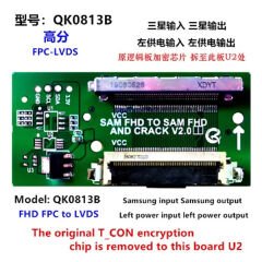 Lcd Panel Flexi Repair Kart Fhd Fpc To Lvds Sam Fhd İn Sam Fhd Out QK0813B