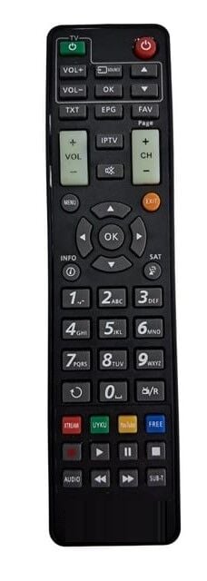 Sunplus Astra Space Hd Uydu Alıcı Kumandası