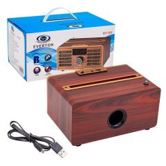 EVERTON RT-701BT USB/SD/FM/BLUETOOTH DESTEKLİ NOSTALJİK RADYO