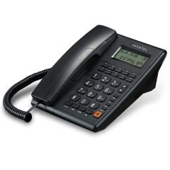 ALCATEL T-37 MASAÜSTÜ KABLOLU EKRANLI TELEFON  (SİYAH)