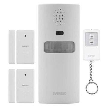 Everest EG-9830 PIR Kızılötesi Hareket Sensörlü Güvenlik Alarmı Uzaktan Kumandalı