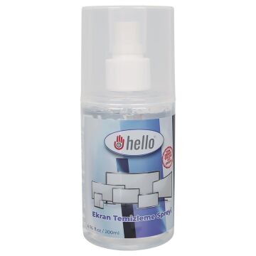 Hello HL-27270 200ML Profesyonel Ekran Temizleyici Sprey Telefon Tablet TV ve Laptop Temizleme Solüsyonu