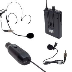 Magicvoice Mv-19600 UHF Kablosuz Enstrüman Uyumlu İkili Mikrofon Set