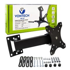 Vontech PR-02 20 Cm 360° Teleskopik Tavan Projeksiyon Askı Aparatı