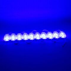 POWERMASTER MODÜL LED 12V 0.6W MAVİ 2835 65 X 25MM IP65 120LM 160 DERECE (20 ADET)