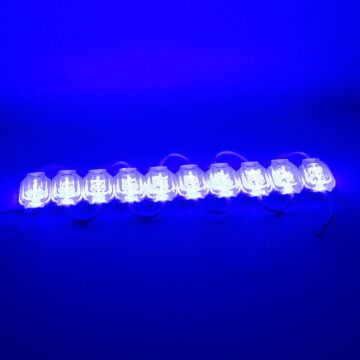 POWERMASTER MODÜL LED 12V 0.6W MAVİ 2835 65 X 25MM IP65 120LM 160 DERECE (20 ADET)