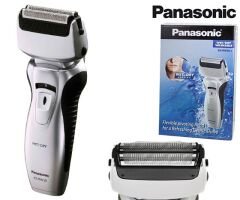 PANASONİC ES-RW30-S503 ELEKTRİKLİ TRAŞ MAKİNESİ GÜMÜŞ (ŞARJ EDİLEBİLİR)