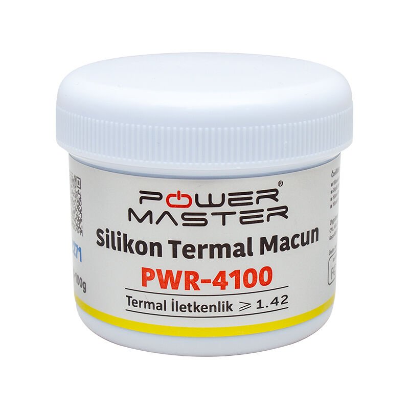 PowerMaster PWR-4100 Beyaz Termal Macun 100 Gram 1.42W/M-K