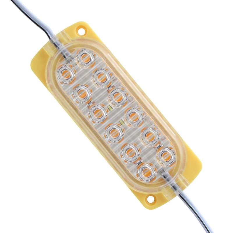 POWERMASTER TEK RENK SARI MODÜL LED 2835 24 VOLT 2.4 WATT (20 ADET)