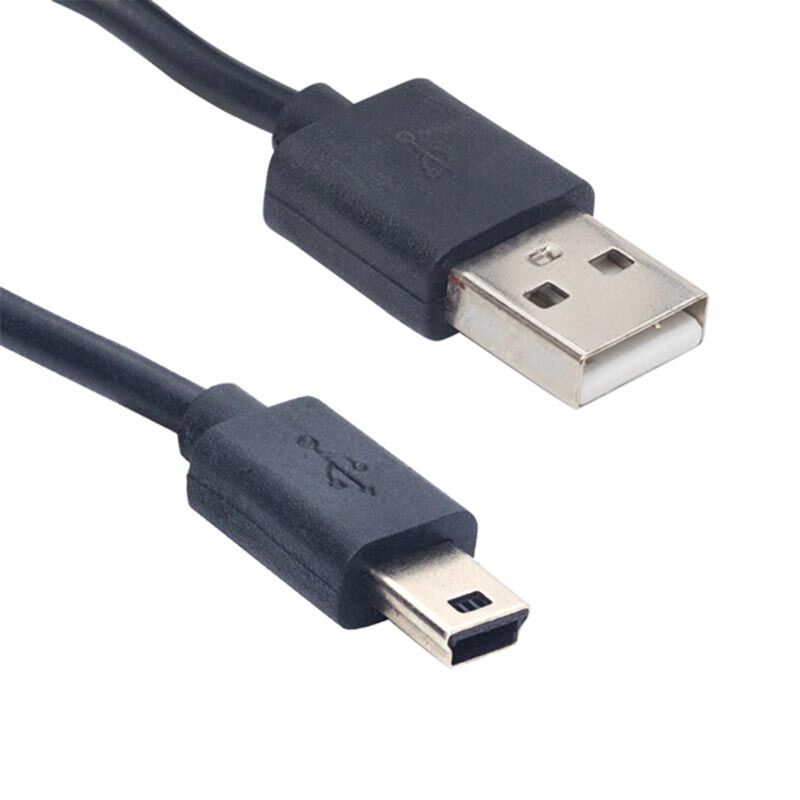 USB A / MİNİ USB 5PİN 30 CM V3 USB KABLO SİYAH (10'LU PAKET)