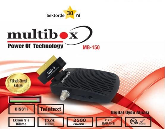 Multibox Mb-150 Scart Tipi Uydu Alıcısı Tkgs'Li