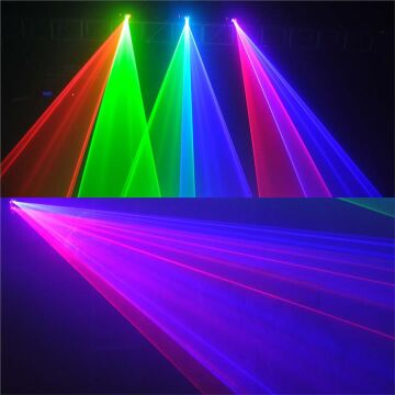 Layu C220RB Kırmızı-Mavi Çift Renk Beam Efekt Lazeri