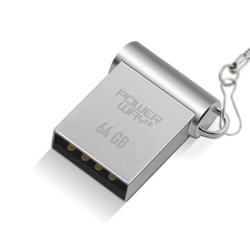 Powerway 64GB USB 3.0 Metal Mini Flash Bellek
