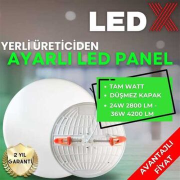 36W Ayarlı Panel Led