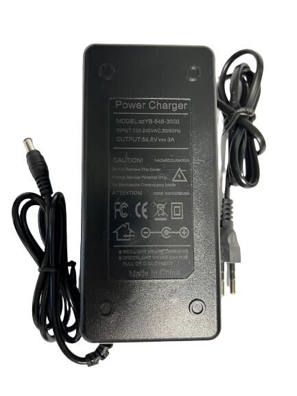 Hifree G1 Navee N65-S65-N40 Onvo RX1 54.6 Volt 3 AMP 500W Fanlı - Kesicili Scooter Şarj Adaptörü